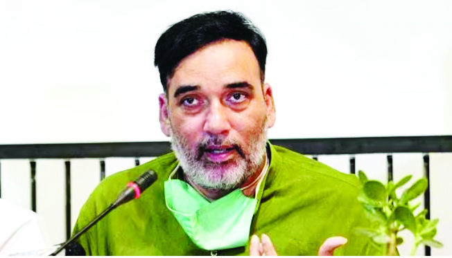 Climate change not problem for Delhi alone: Gopal Rai Climate change not problem for Delhi alone: Gopal Rai