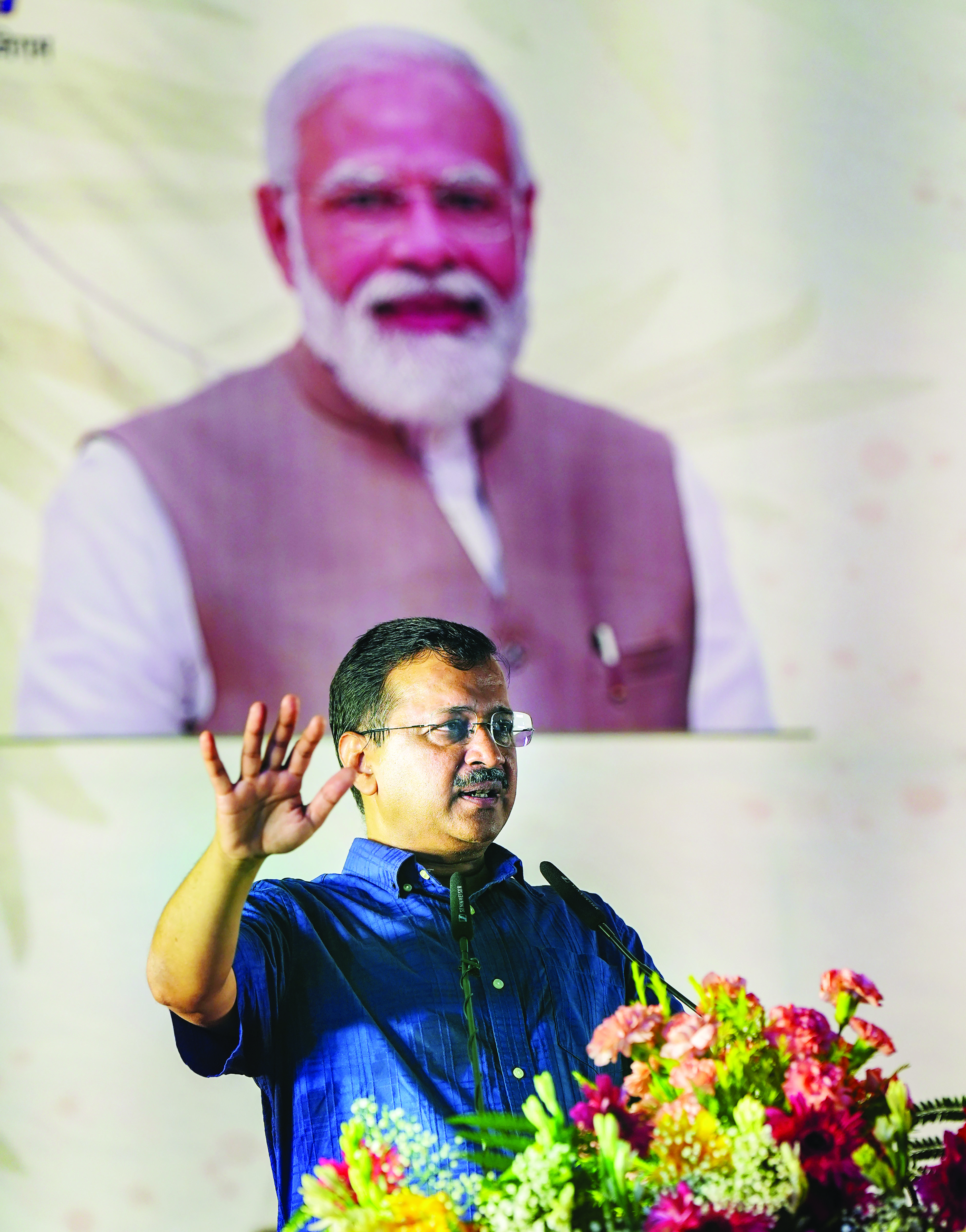 ‘Ab Delhi hogi saaf’, says Kejriwal as MCD begins cleanliness drive ‘Ab Delhi hogi saaf’, says Kejriwal as MCD begins cleanliness drive