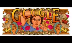 Google pays homage to Sridevi on 60th birth anniversary with doodle Google pays homage to Sridevi on 60th birth anniversary with doodle