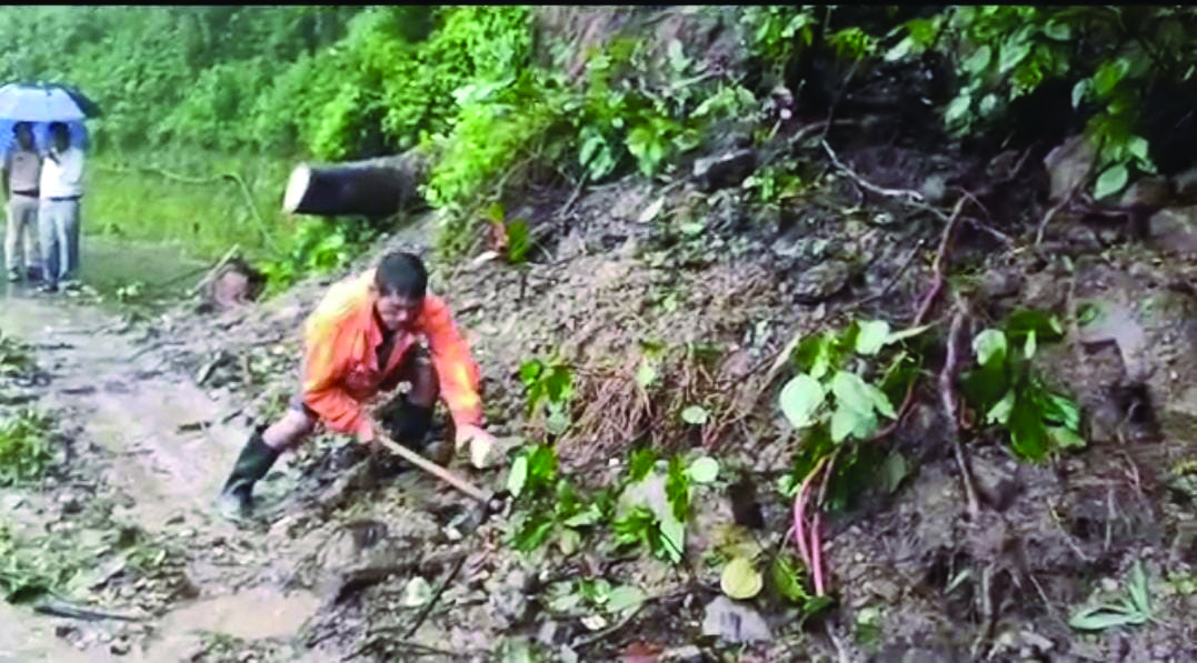 Incessant rain triggers landslides in the Hills Incessant rain triggers landslides in the Hills