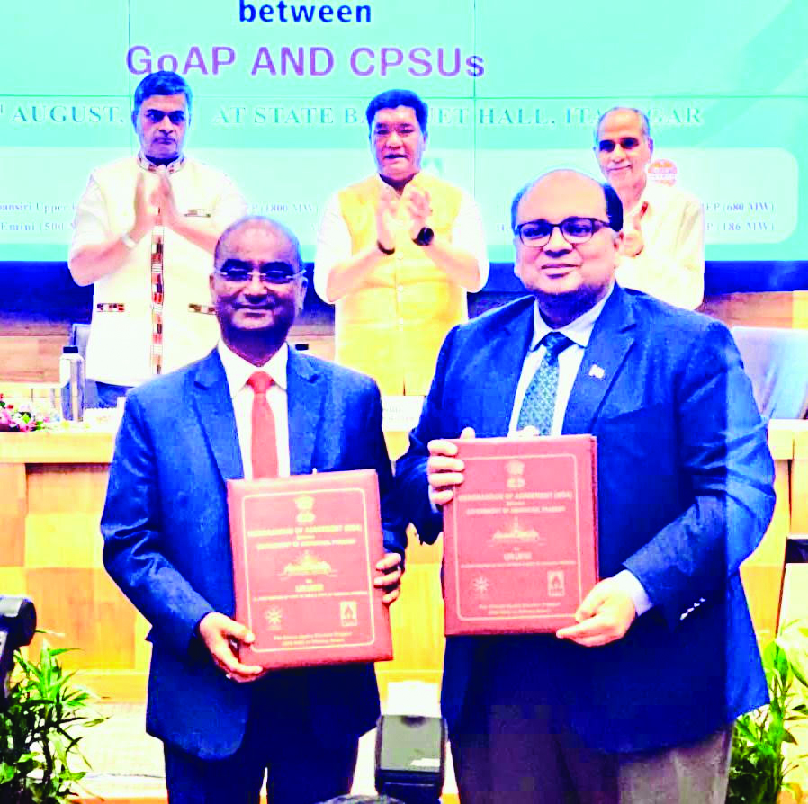 SJVN to implement 5,097 MW hydro projects in Arunachal SJVN to implement 5,097 MW hydro projects in Arunachal