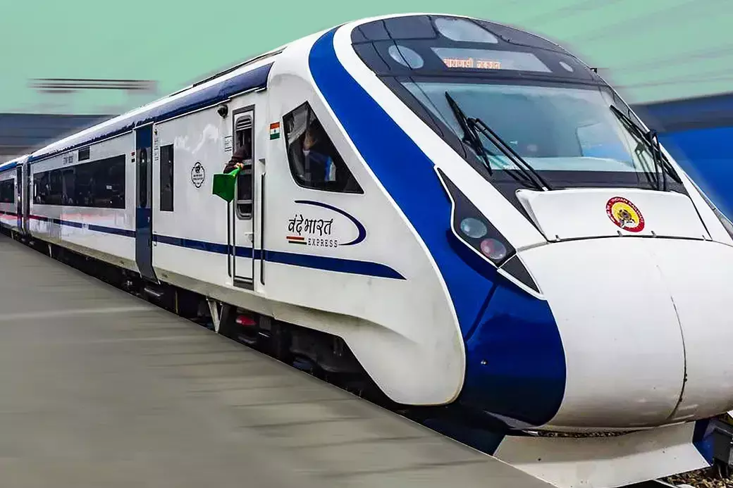 Vande Bharat train window damaged as man throws stones in Madhya Pradesh