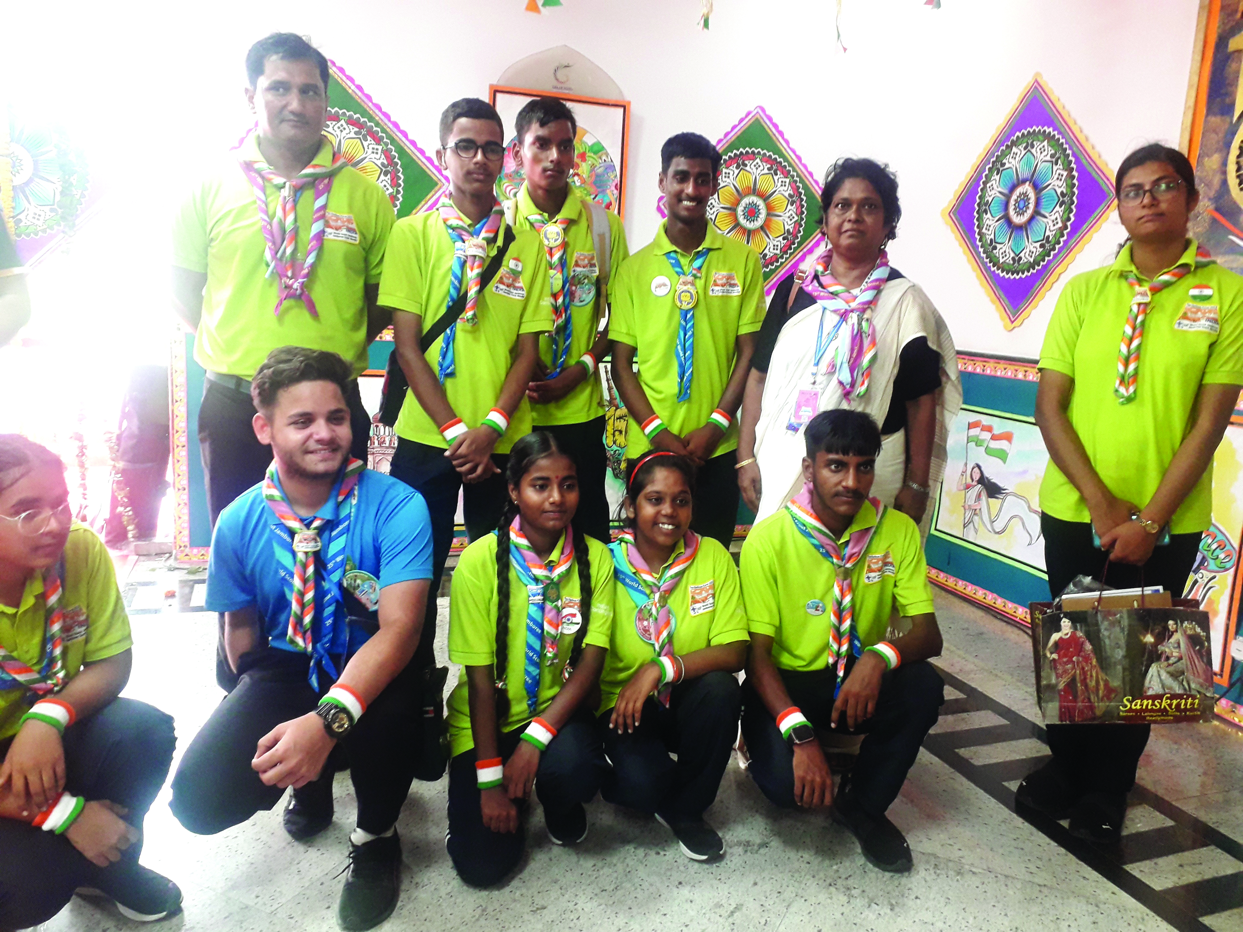 Specially-abled students from Delhi govt schools shine at World Scout Jamboree Specially-abled students from Delhi govt schools shine at World Scout Jamboree