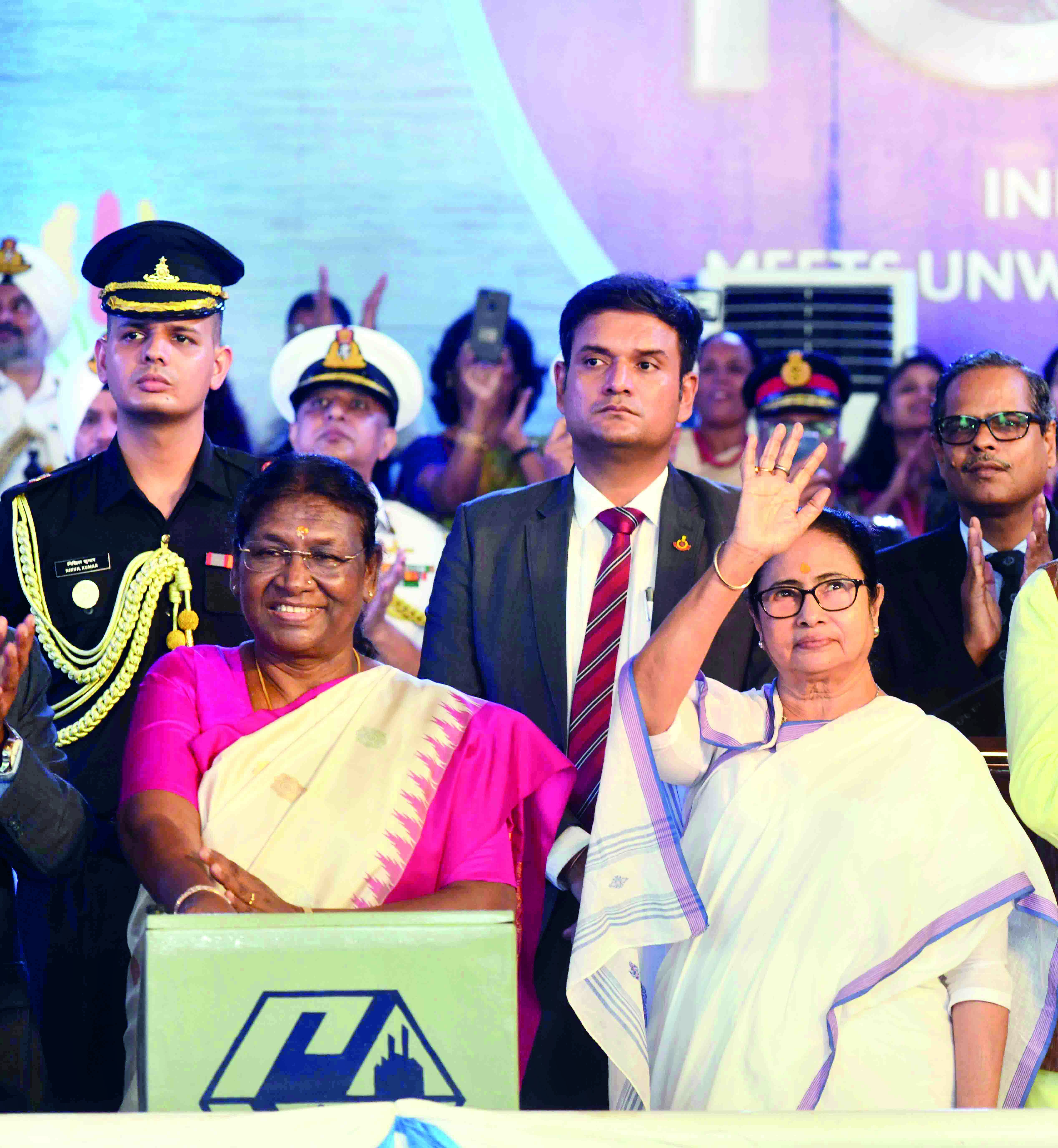 Prez Murmu launches Navy ship ‘Vindhyagiri’