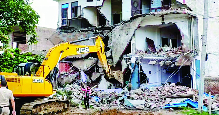 No demolition was carried out without following procedure of law: Hry govt to HC