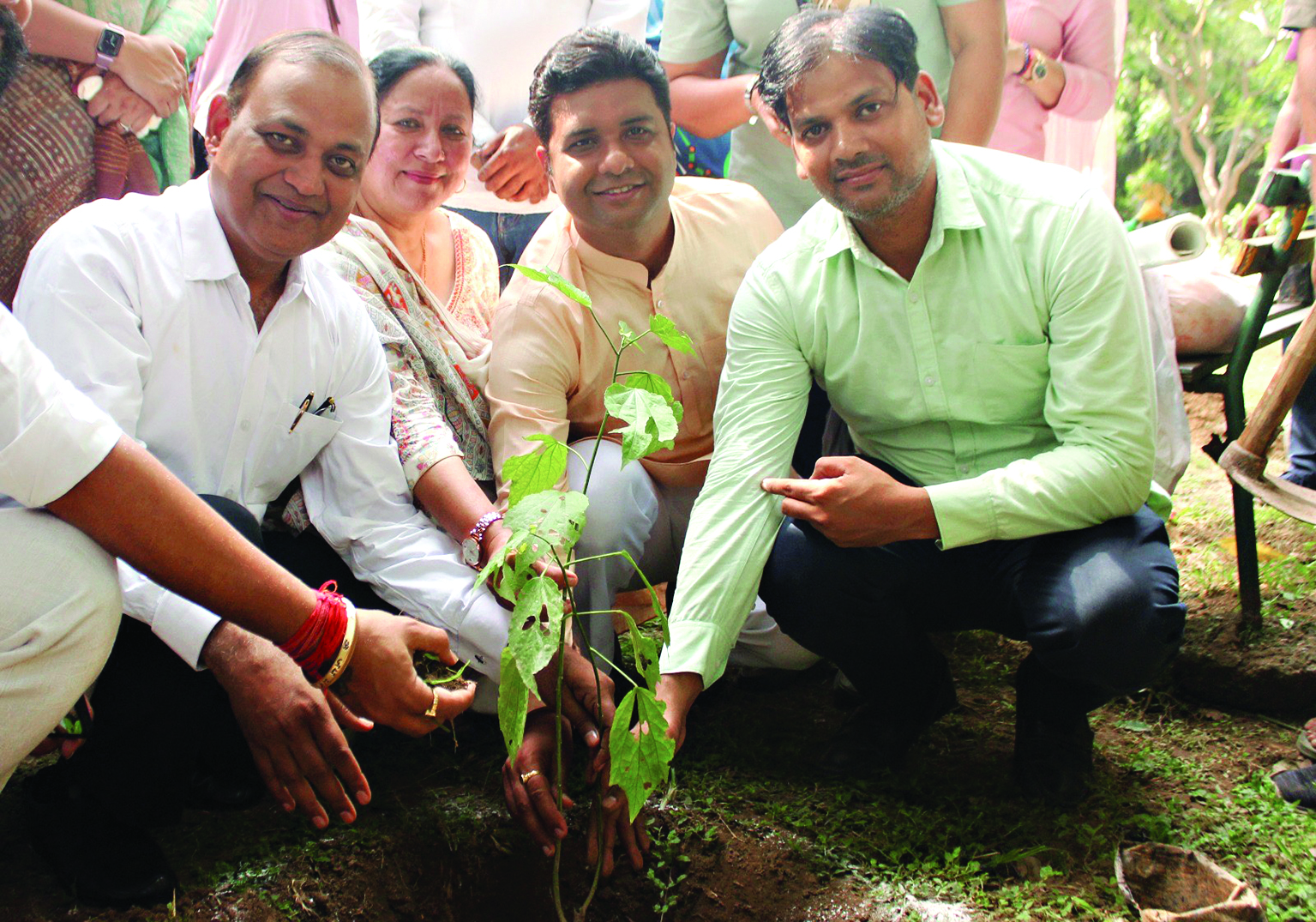 DJB V-C launches Van Mahotsav prog in Malviya Nagar