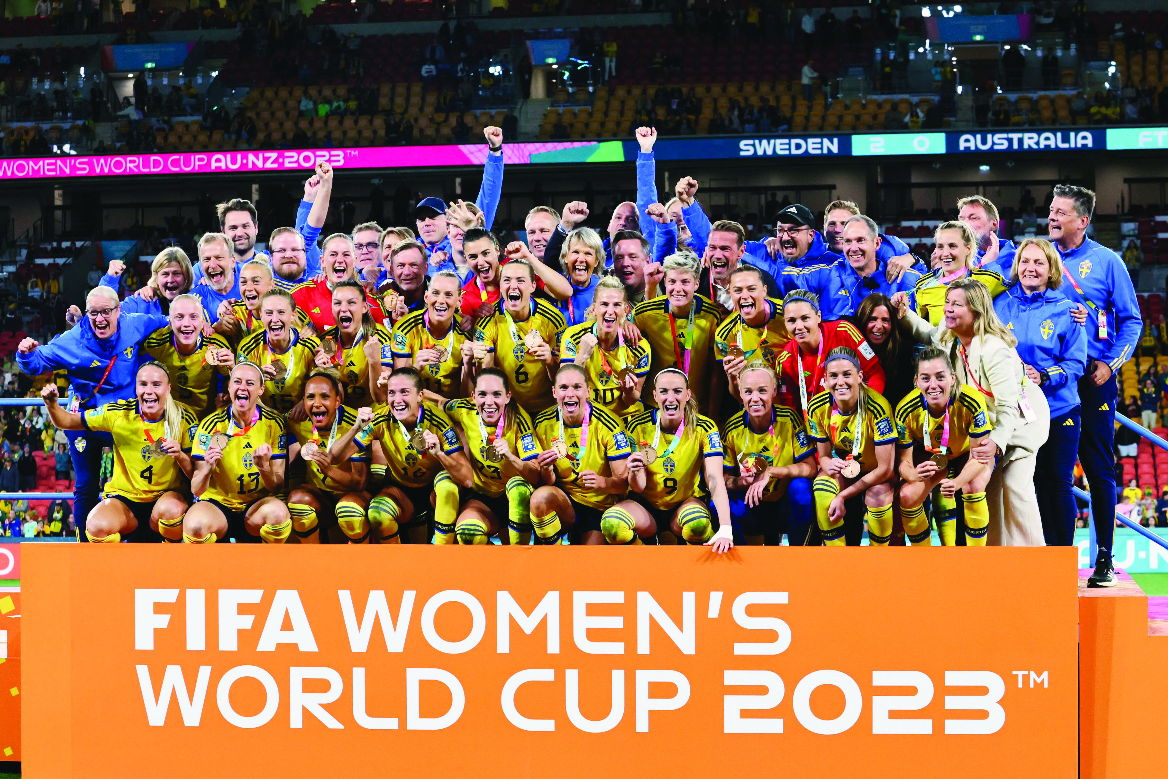 Sweden beat Australia 2-0 to win another bronze medal Sweden beat Australia 2-0 to win another bronze medal