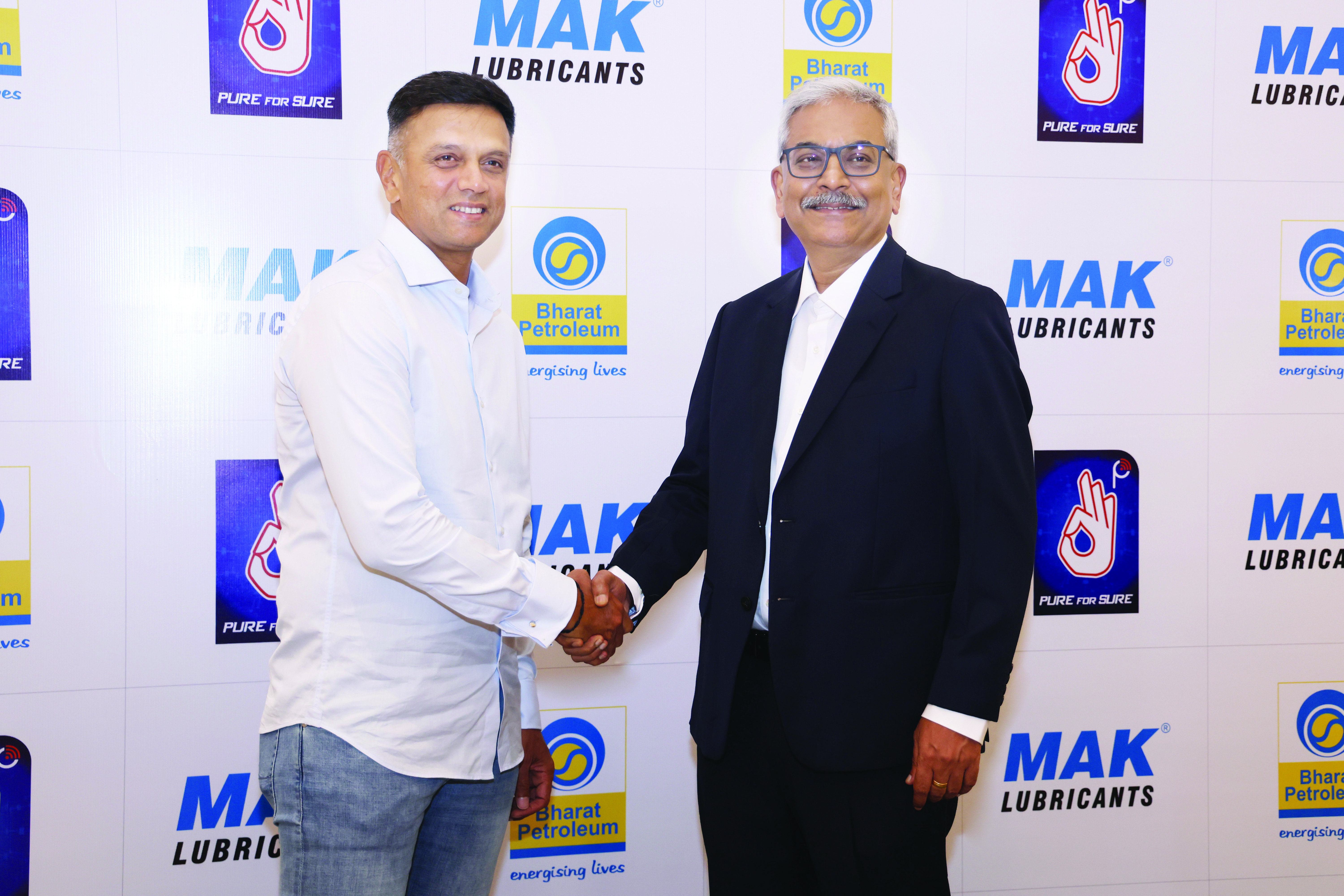 BPCL unveils Rahul Dravid as new brand ambassador BPCL unveils Rahul Dravid as new brand ambassador