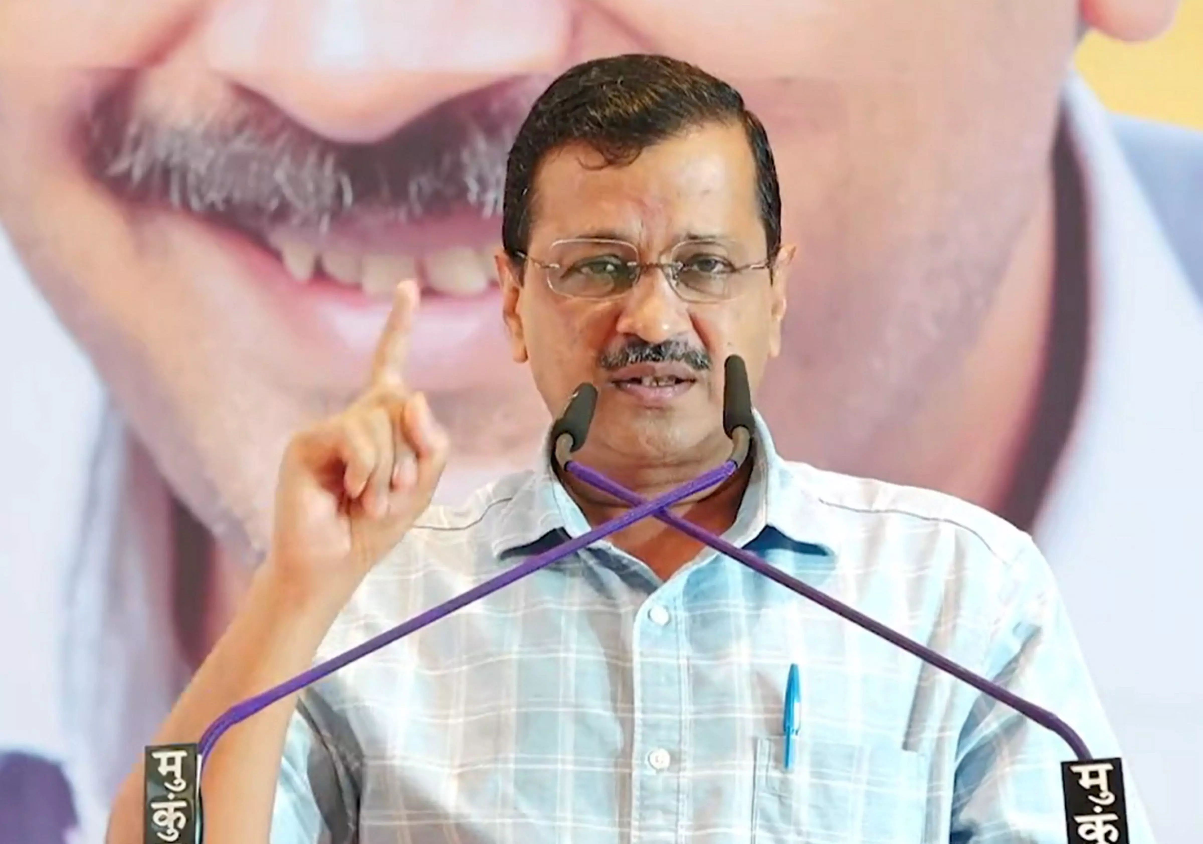 Kejriwal promises slew of guarantees in MP, takes veiled dig at Shivraj over governance
