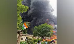 Massive fire breaks out at two factories in Delhis Nilothi