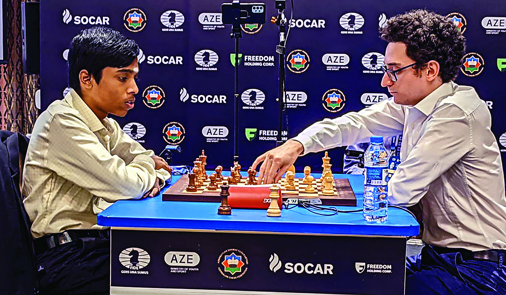 Chess: Praggnanandhaa shocks Caruana, meets Carlsen in final Chess: Praggnanandhaa shocks Caruana, meets Carlsen in final