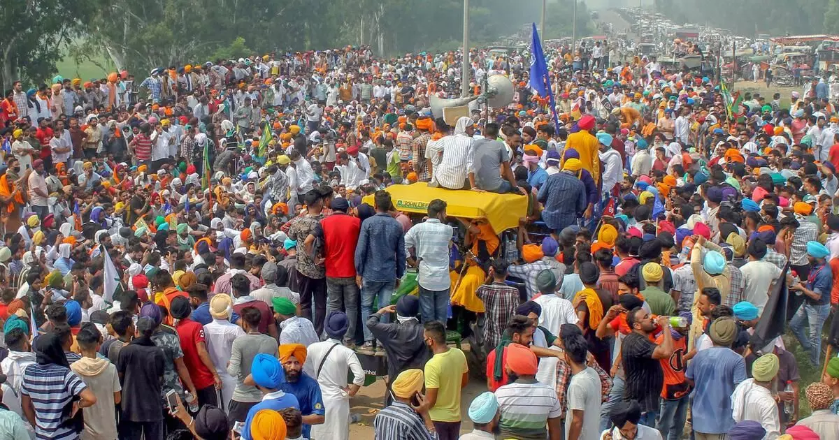 Ahead of Punjab farmers protest: Security tightened at inter-state borders