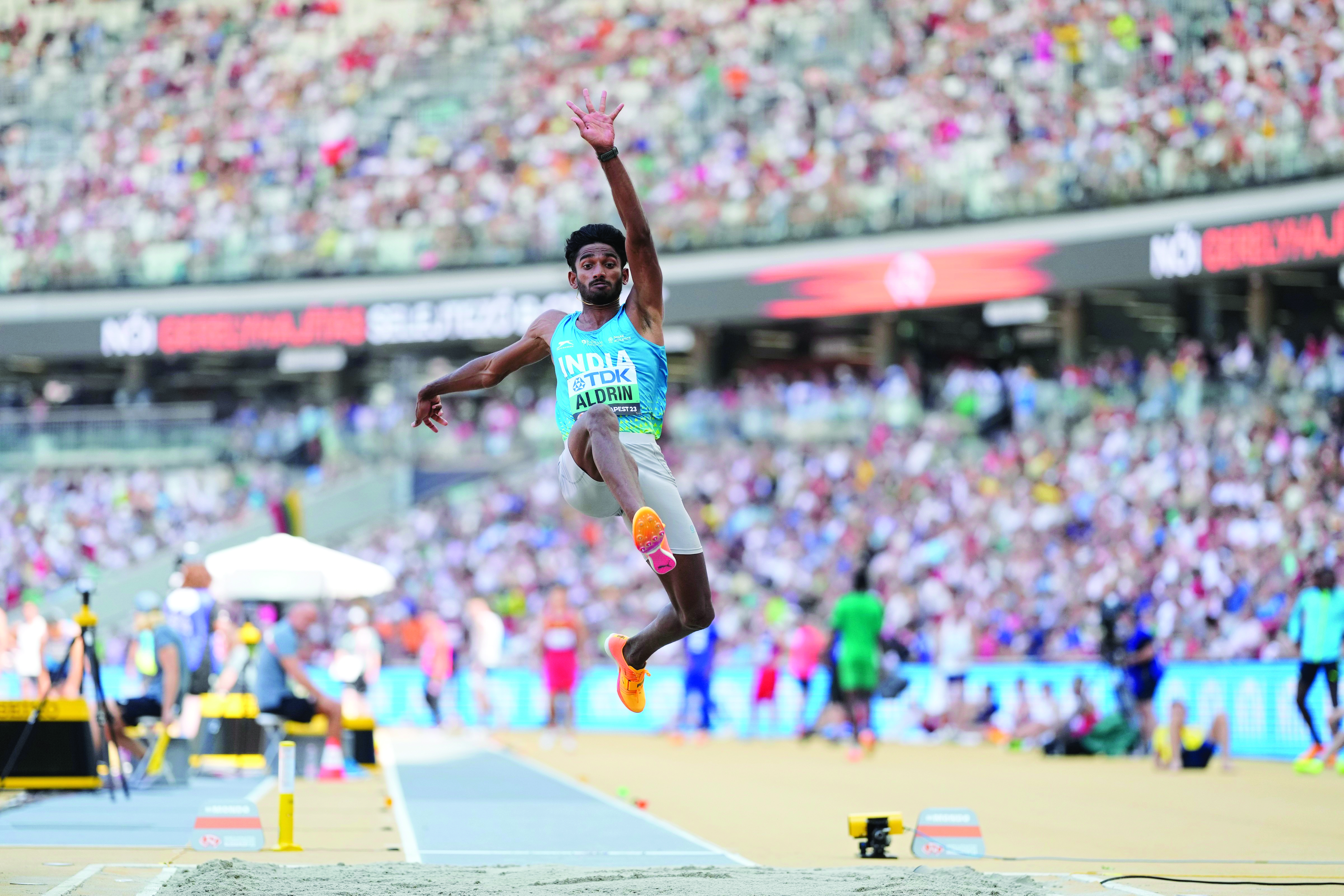 Aldrin qualifies for maiden World Athletics C’ships long jump finals Aldrin qualifies for maiden World Athletics C’ships long jump finals