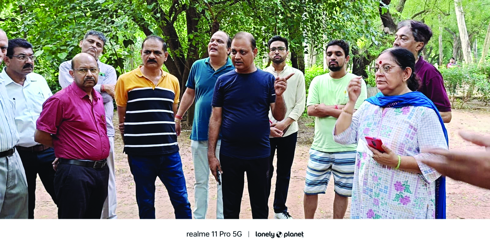 DJB V-C conducts inspection of smelly Rose Garden DJB V-C conducts inspection of smelly Rose Garden