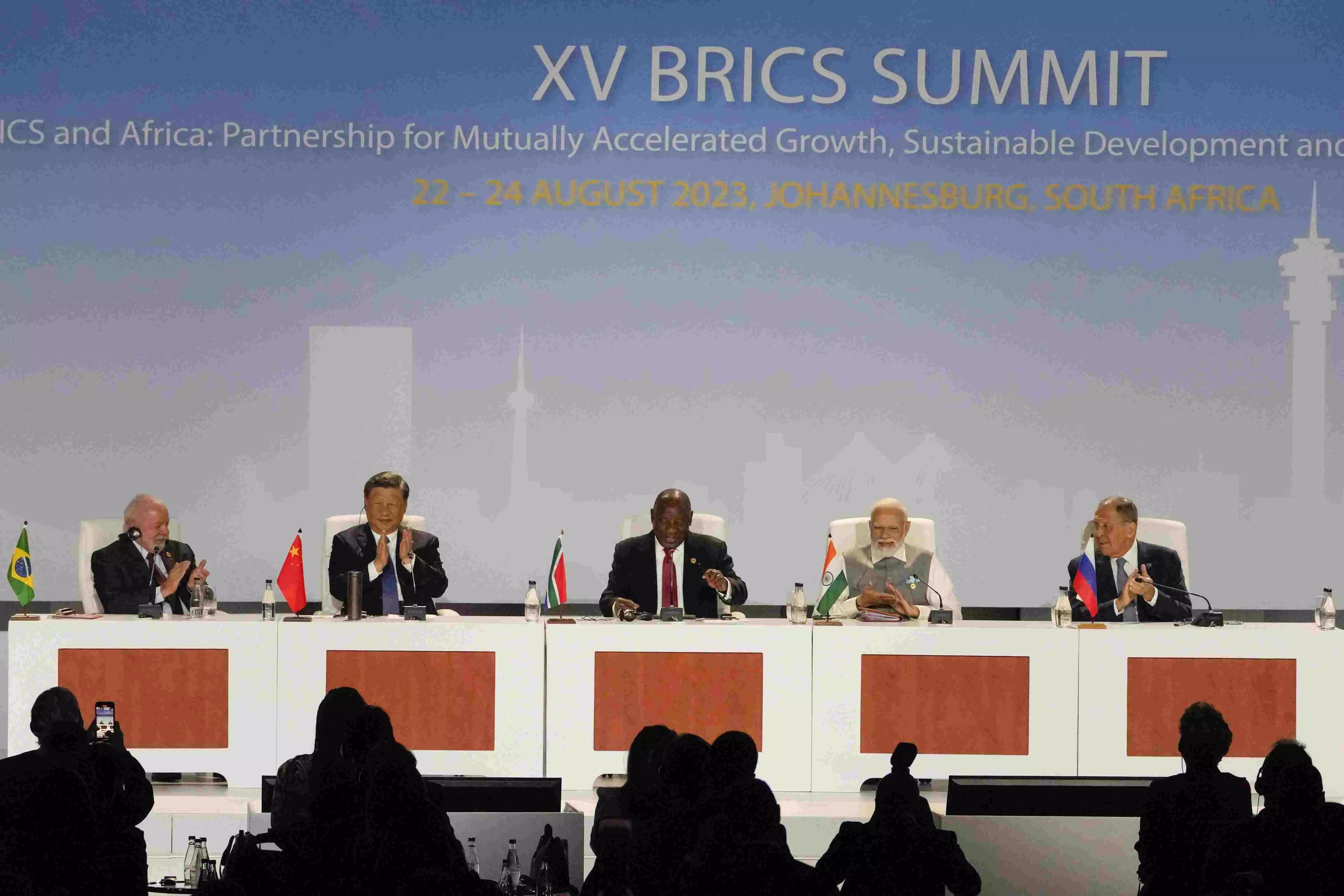 BRICS leaders in S Africa calls for countries to work together