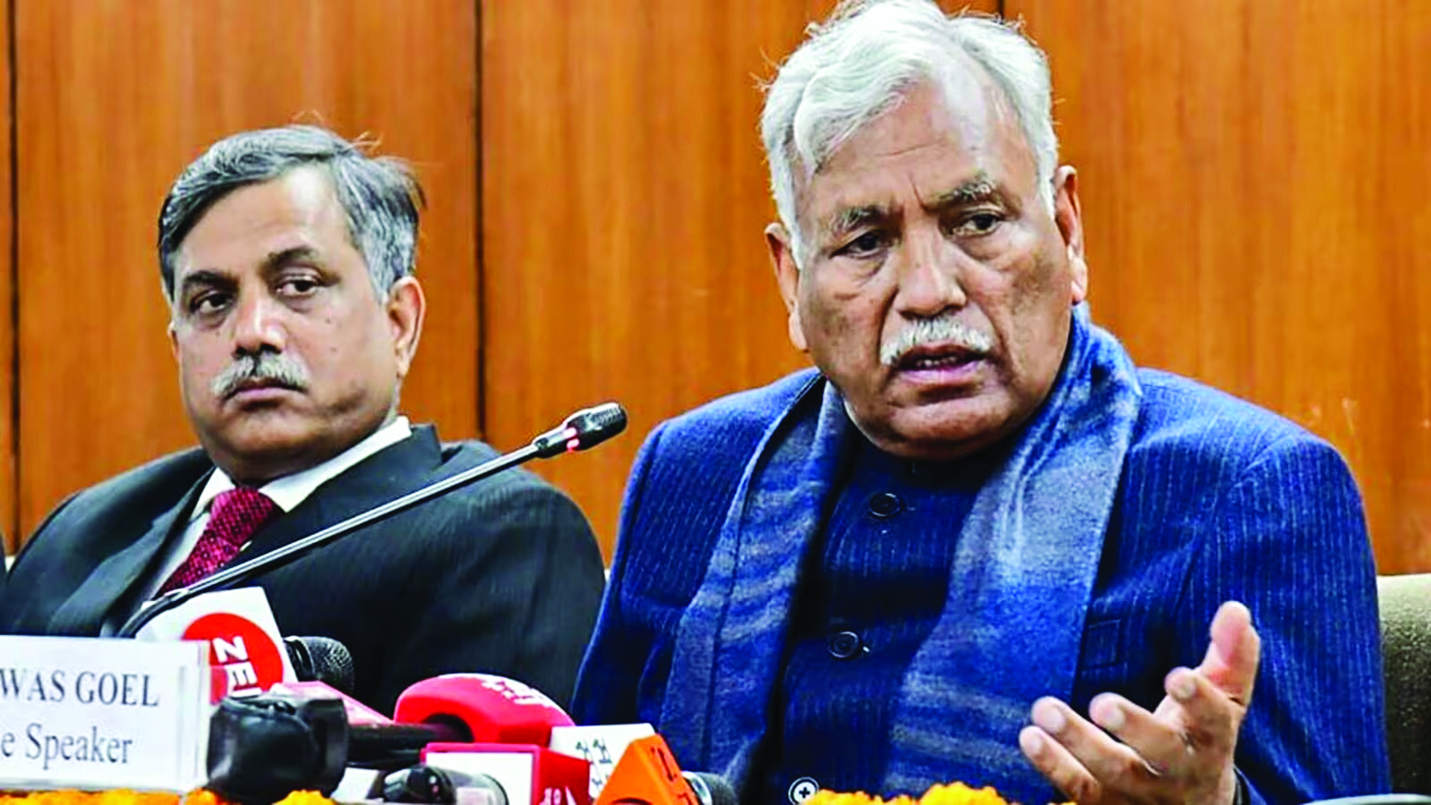 Yet to receive file from L-G office on prosecution of AAP MLA, says Delhi Assembly Speaker Goel Yet to receive file from L-G office on prosecution of AAP MLA, says Delhi Assembly Speaker Goel