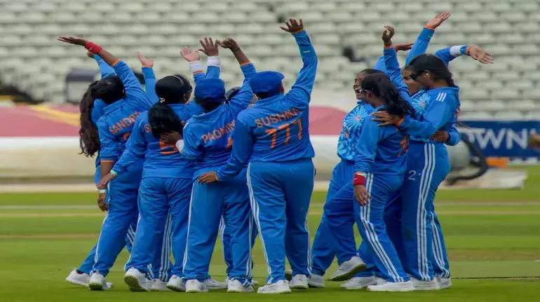 Women’s visually challenged cricket team wins gold