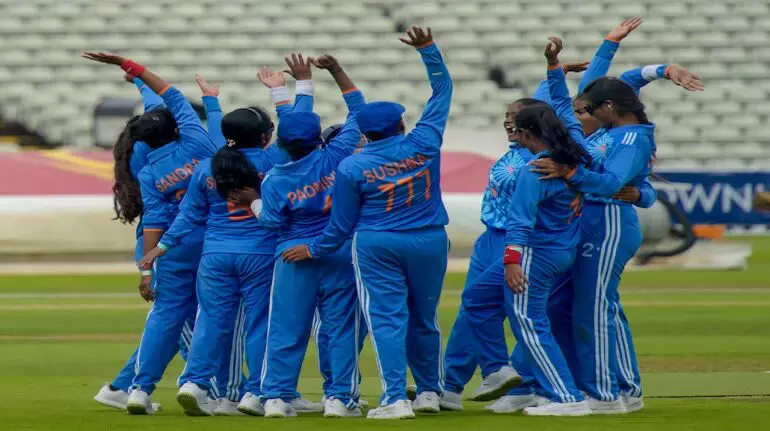 Women’s visually challenged cricket team wins gold