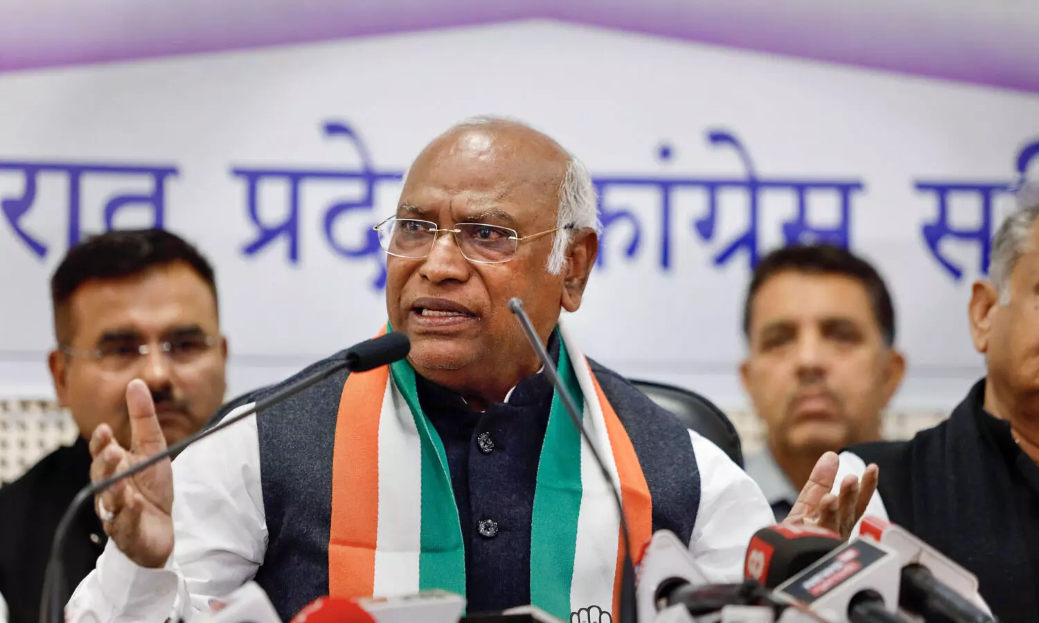 BJP has made MP laboratory for atrocities on Dalits, alleges Kharge
