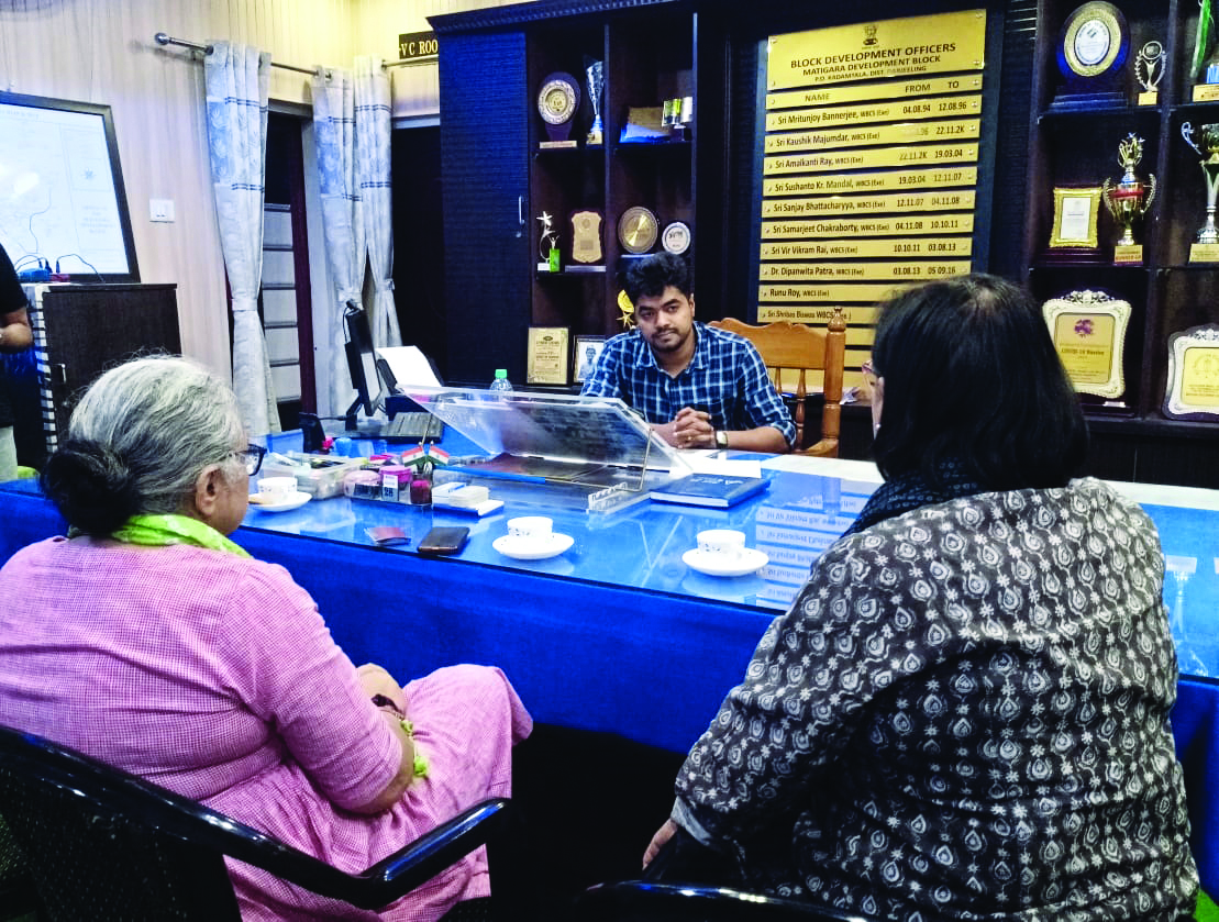 Drug trafficking: Rights body meets Matigara BDO in Siliguri Drug trafficking: Rights body meets Matigara BDO in Siliguri