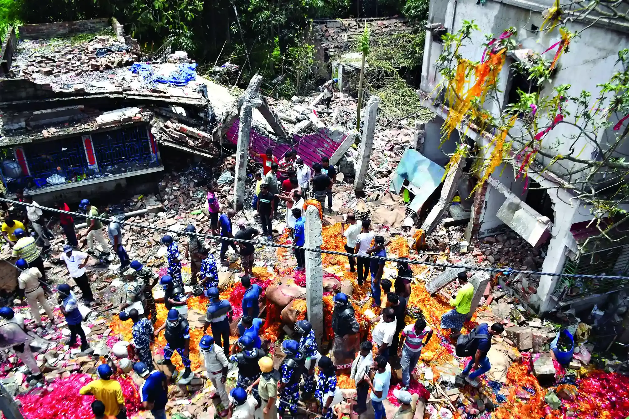 West Bengal: Police arrests one in connection with Duttapukur illegal firecracker factory blast