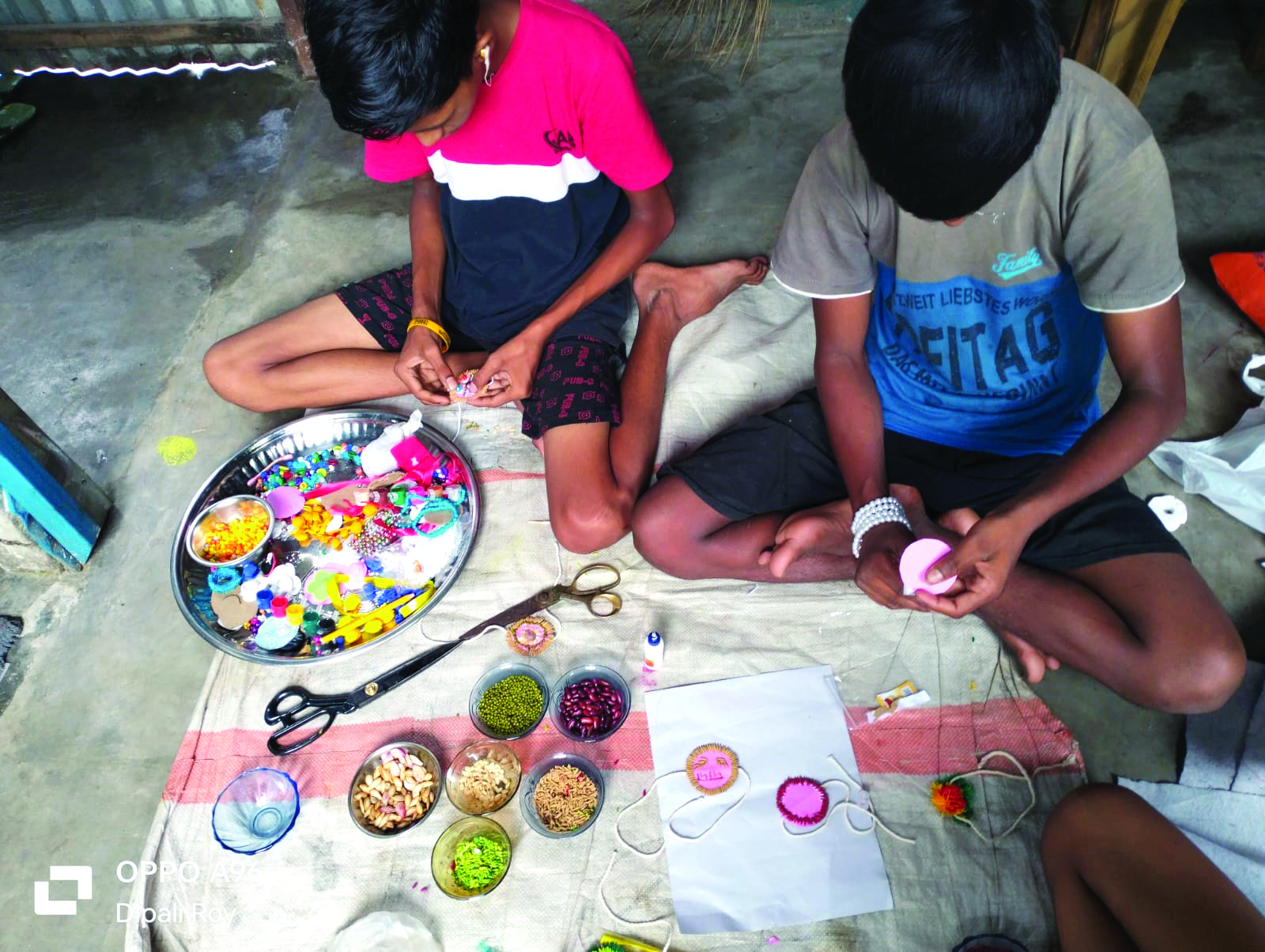 Made with seeds, these rakhis give moral boost to specially-abled teens