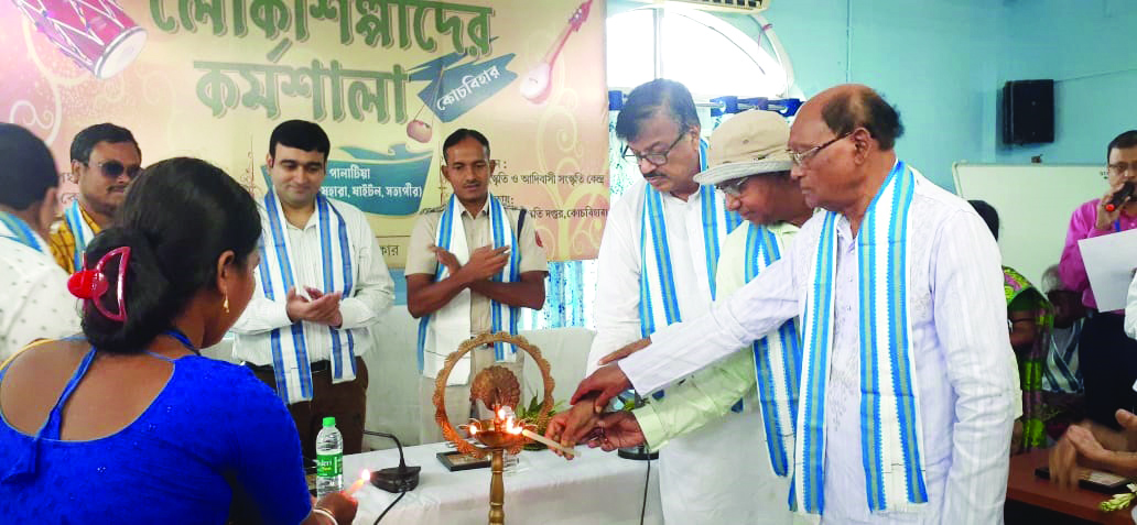 Reviving local art: Cooch Behar hosts 3-day folk artistes’ workshop