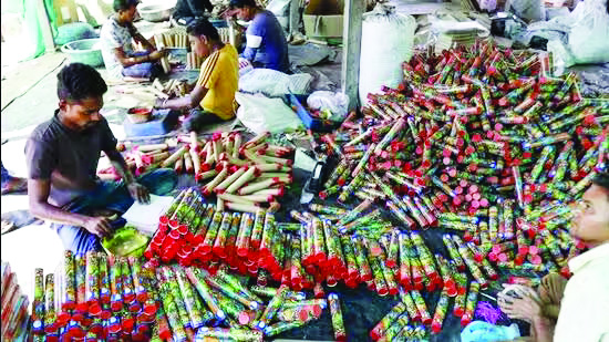 Stop illegal manufacturing of firecrackers in 7 days: Chef Secy