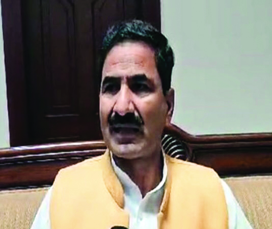Setback to BJP in MP, MLA Raghuwanshi quits party Setback to BJP in MP, MLA Raghuwanshi quits party