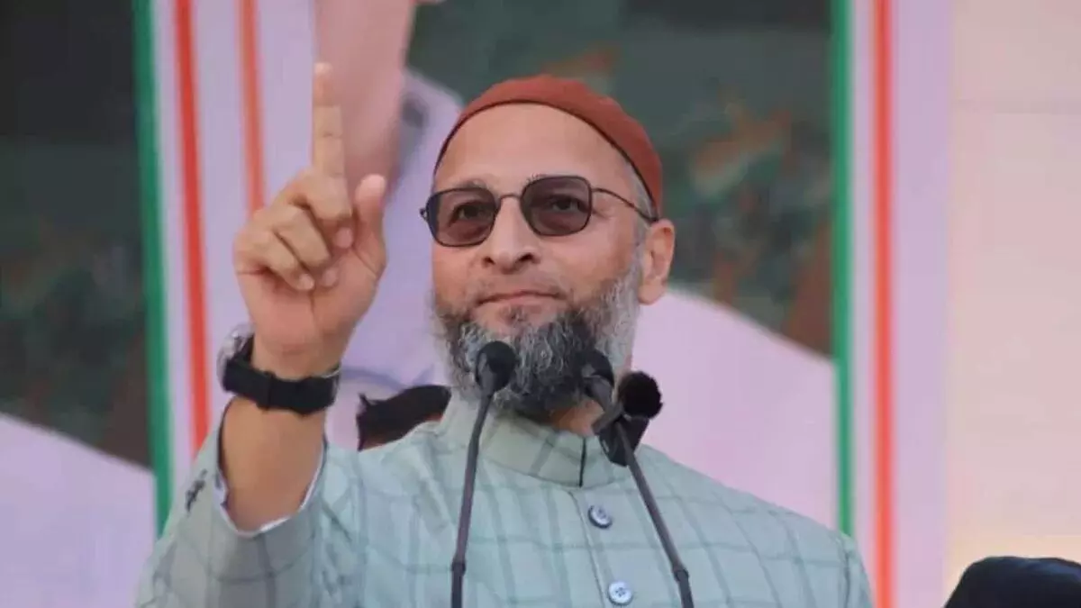 AIMIM candidate arrested for pro-Pakistan slogan raised during Asaduddin Owaisis rally