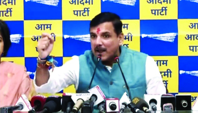 AAP attacks Centre over financial scandal involving Adani Group