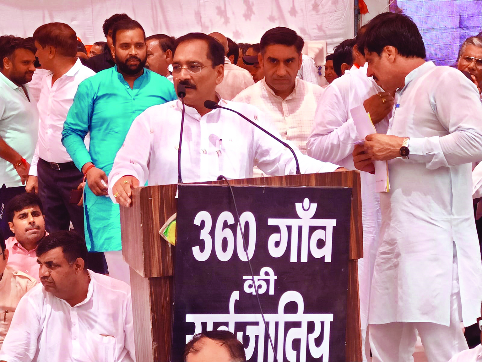 Delhi BJP meets 360 village Panchayats, assures benefits of Kisan Samman Rashi Delhi BJP meets 360 village Panchayats, assures benefits of Kisan Samman Rashi