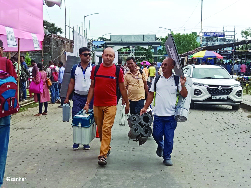 Preparations for Dhupguri   Assembly bypoll in full swing