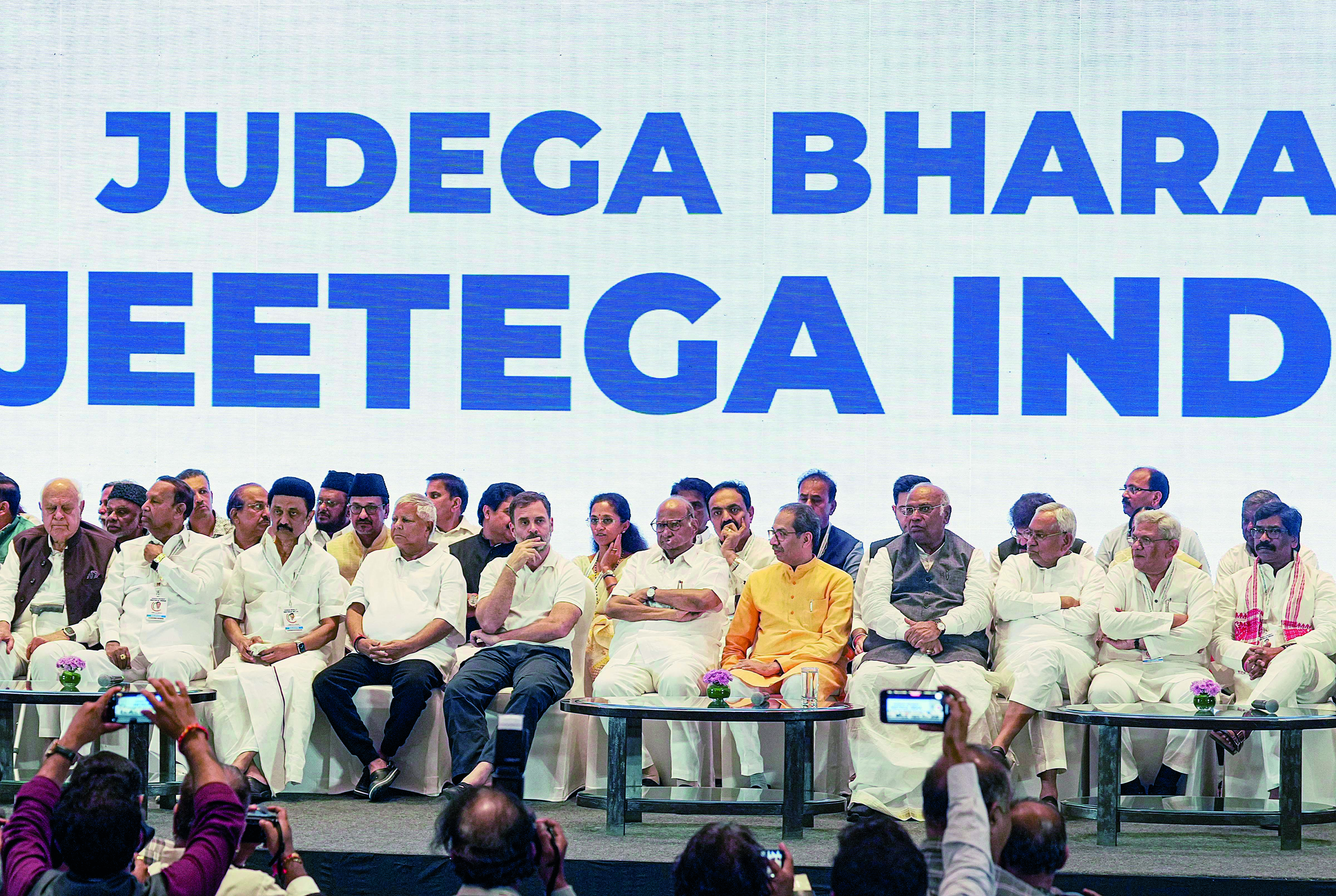 I.N.D.I.A bloc to face 1st electoral challenge test in 7 by-polls today I.N.D.I.A bloc to face 1st electoral challenge test in 7 by-polls today