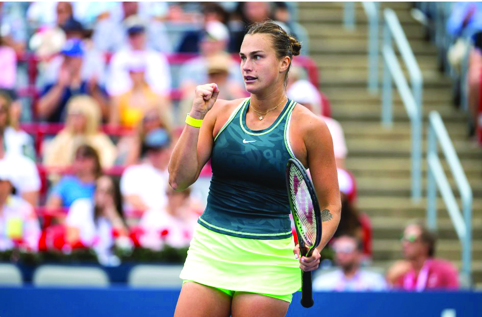 Aryna Sabalenka about to be number 1 in WTA rankings