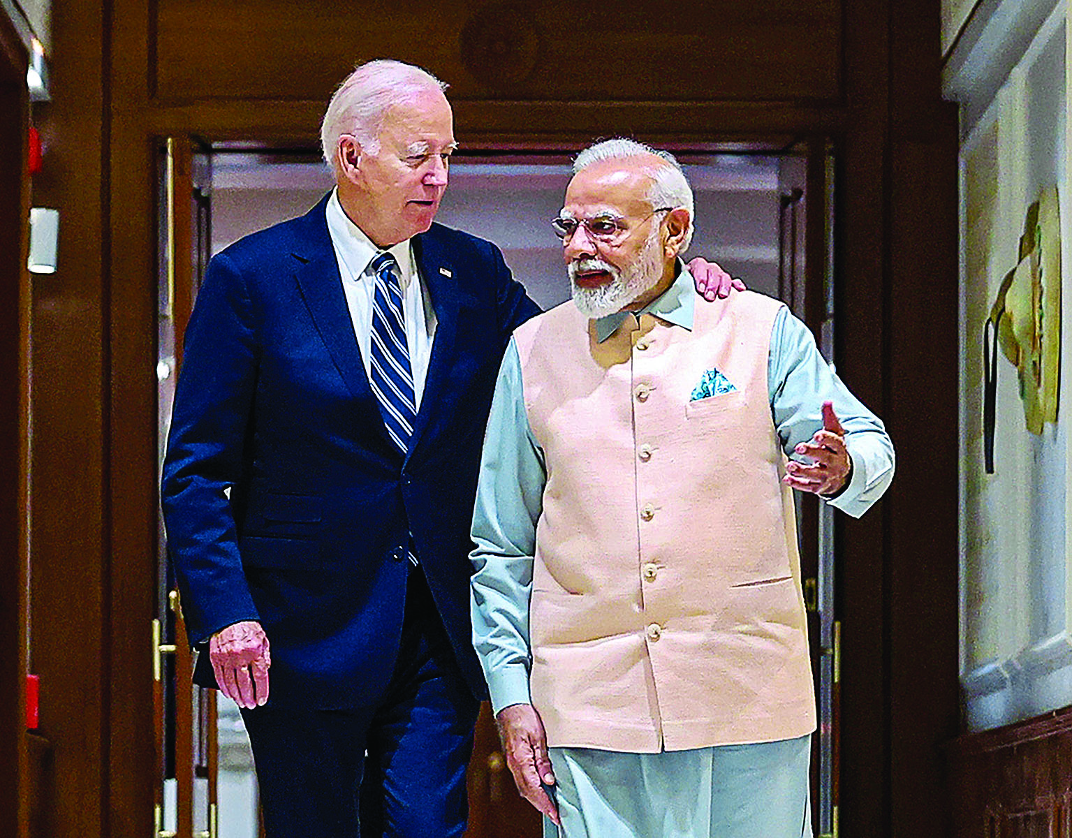 PM Modi, Prez Biden hold wide-ranging talks PM Modi, Prez Biden hold wide-ranging talks