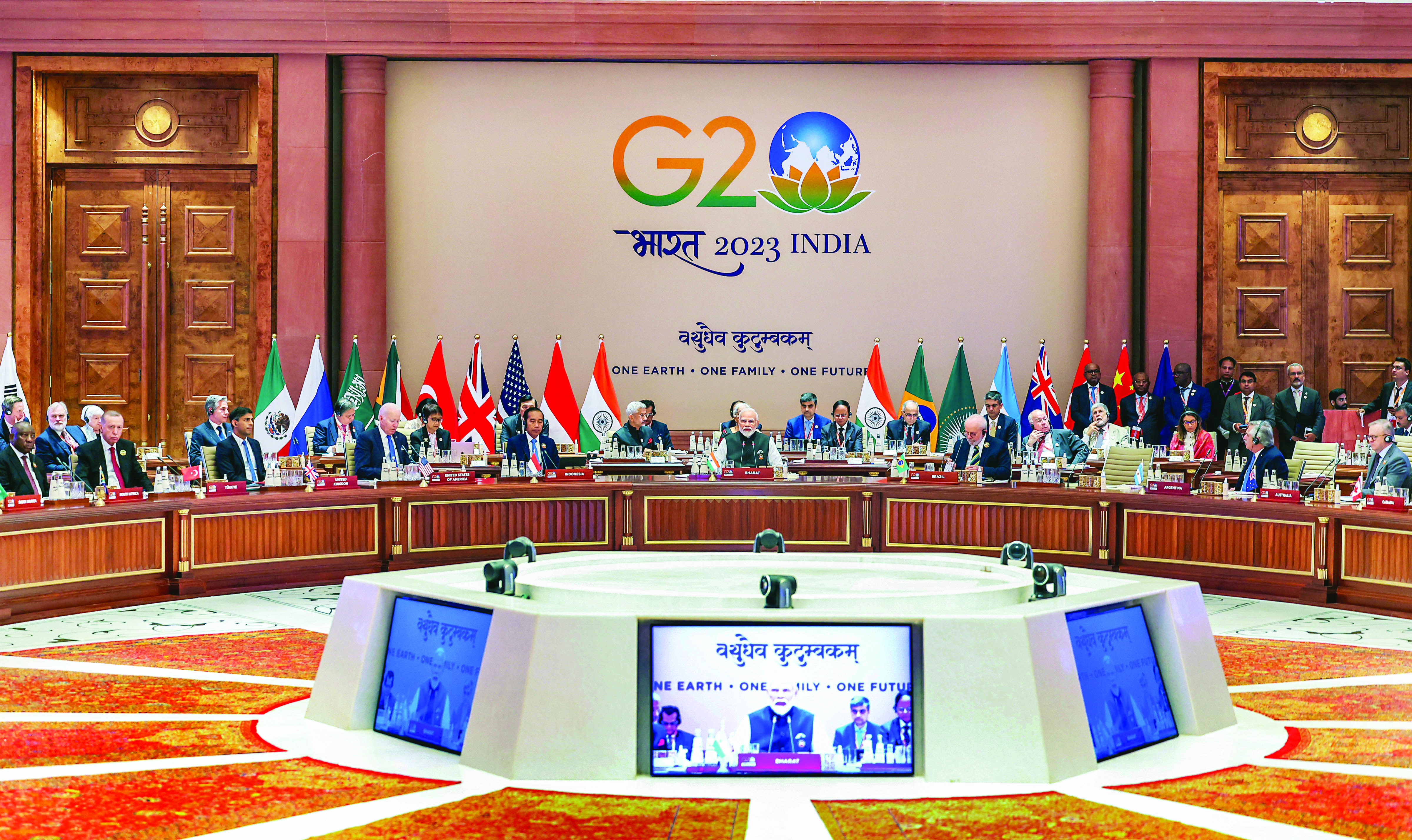 G20 Summit adopts New Delhi Declaration with 100% consensus G20 Summit adopts New Delhi Declaration with 100% consensus