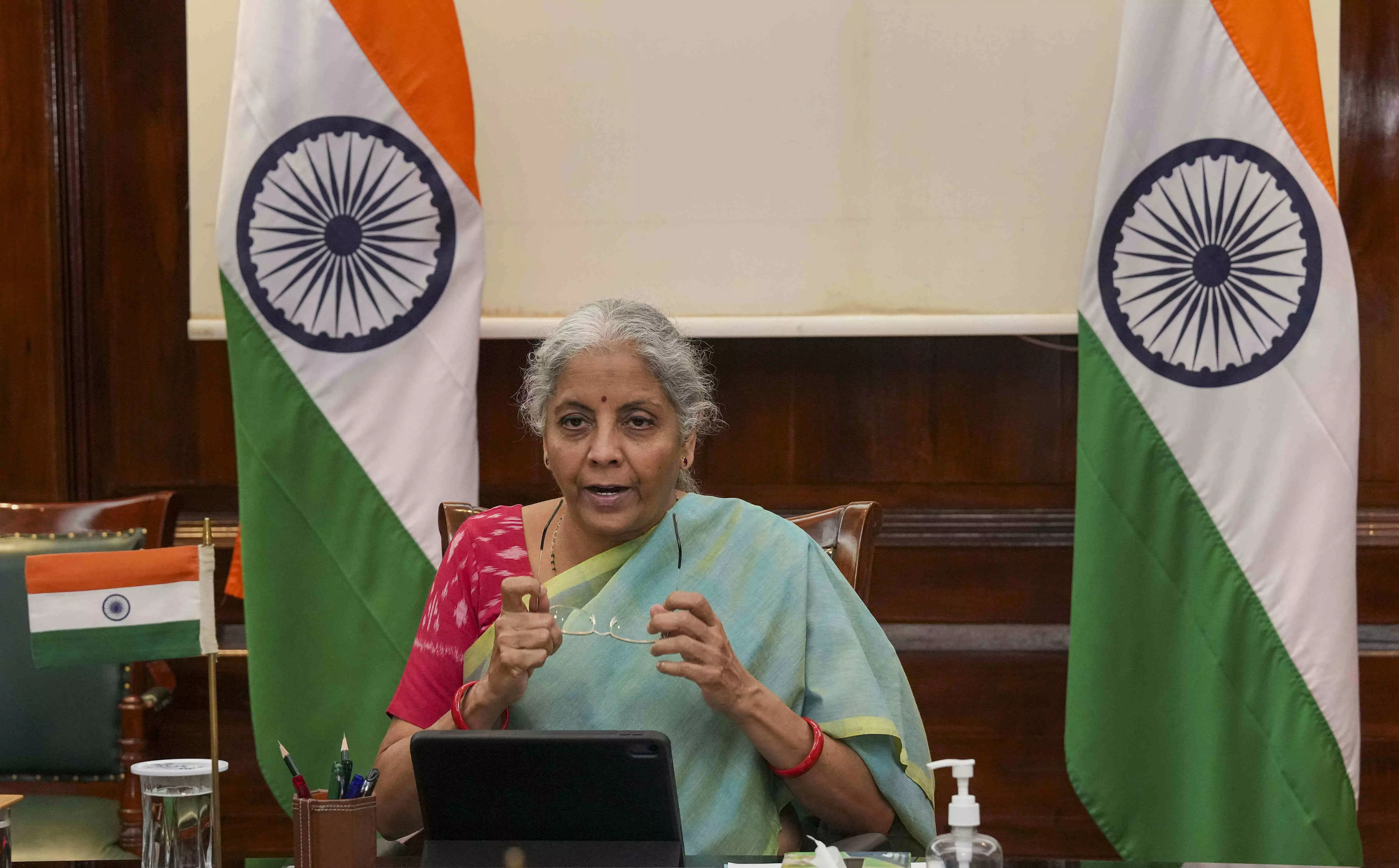 Indias external debt-service ratio at 5.3 pc within comfort zone, says Finance Minister Indias external debt-service ratio at 5.3 pc within comfort zone, says Finance Minister