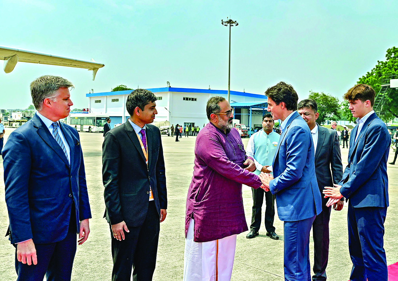 PM Trudeau finally departs for Canada