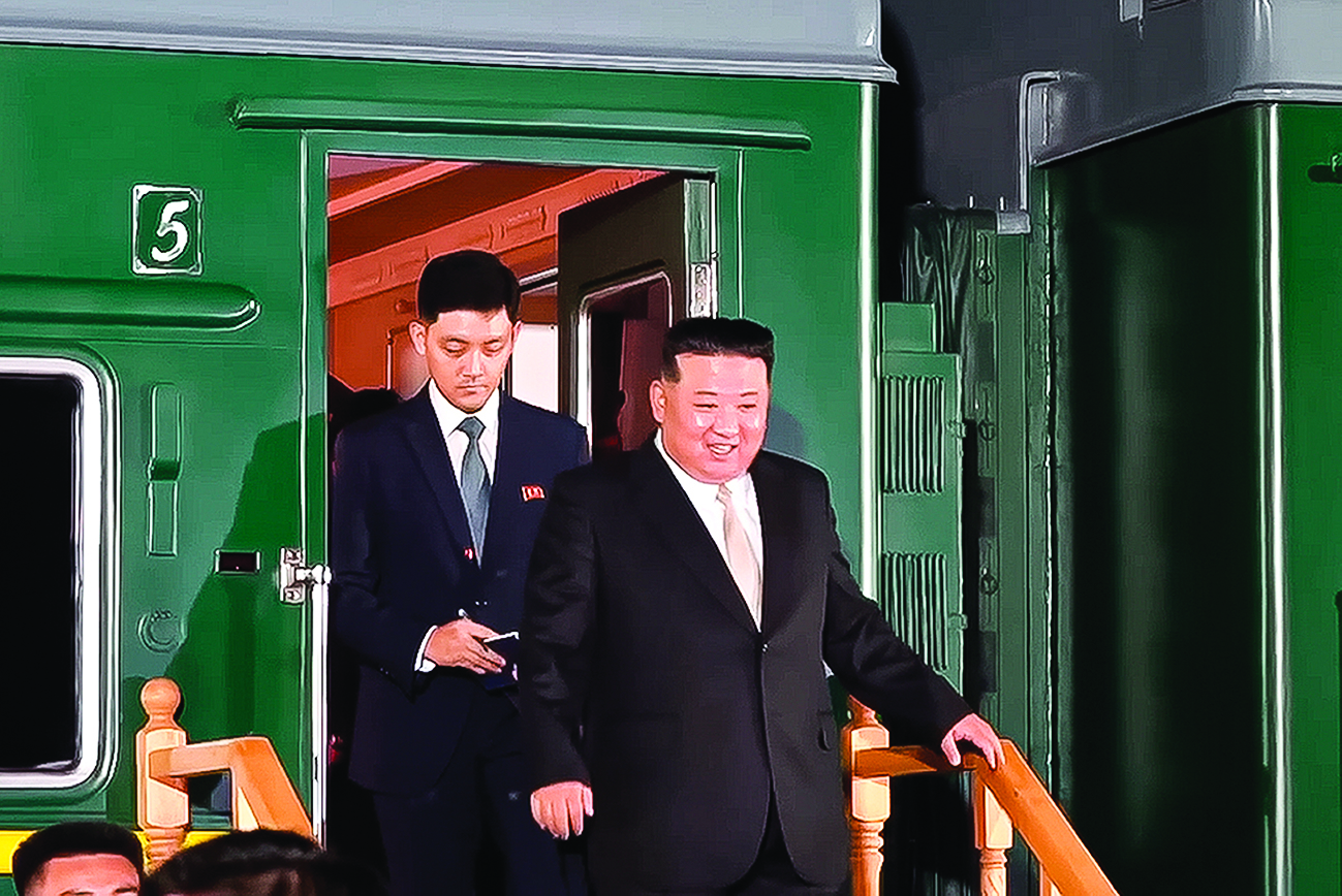 North Korea’s Kim Jong Un in Russia for talks with Prez Putin