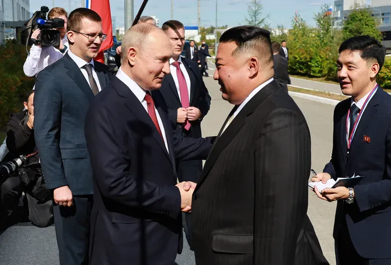 Kim Jong Un s meeting with Vladimir Putin at Russian spaceport hints at his space and weapons ambitions