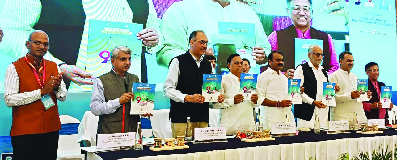 MP: Centre’s Department of Fisheries organises third anniversary of PM Matsya Sampada Yojana MP: Centre’s Department of Fisheries organises third anniversary of PM Matsya Sampada Yojana