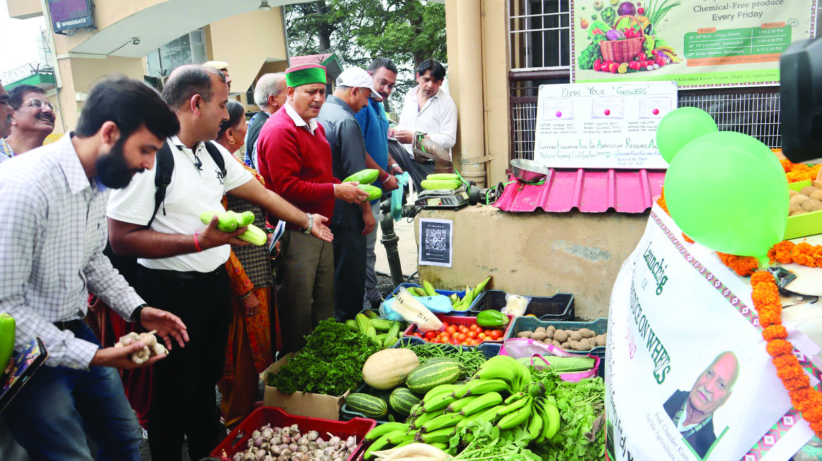 PK3Ys ‘Natural Produce on Wheels’ launched in Shimla PK3Ys ‘Natural Produce on Wheels’ launched in Shimla