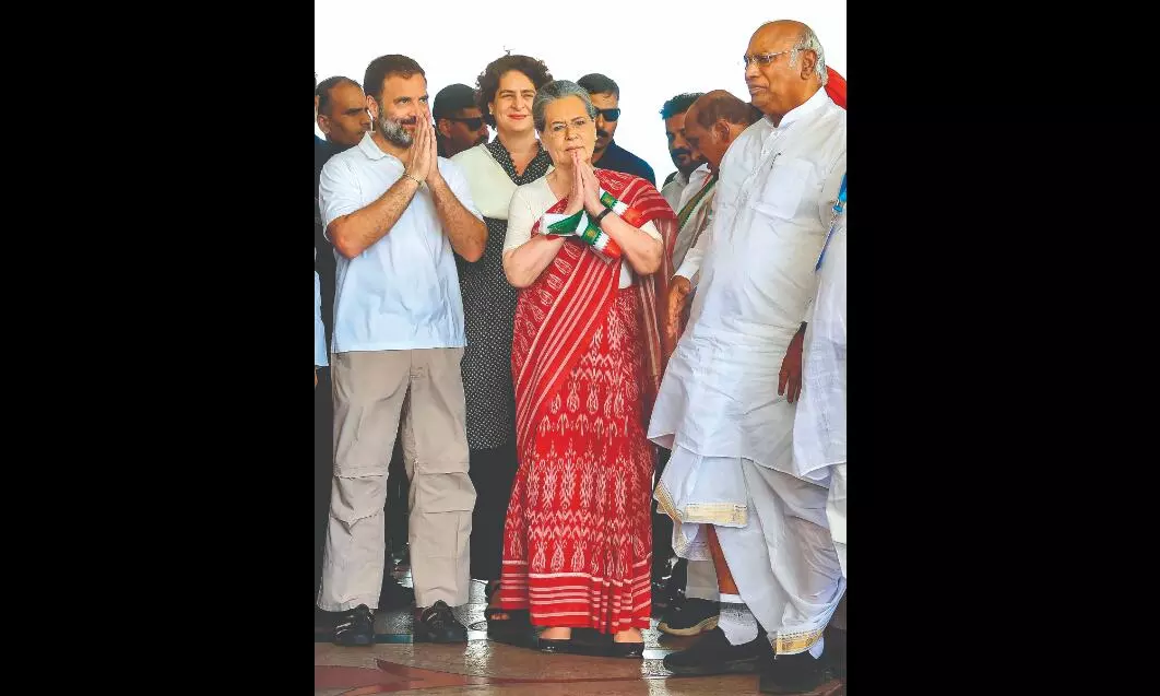 India facing serious internal challenges: Kharge at CWC India facing serious internal challenges: Kharge at CWC