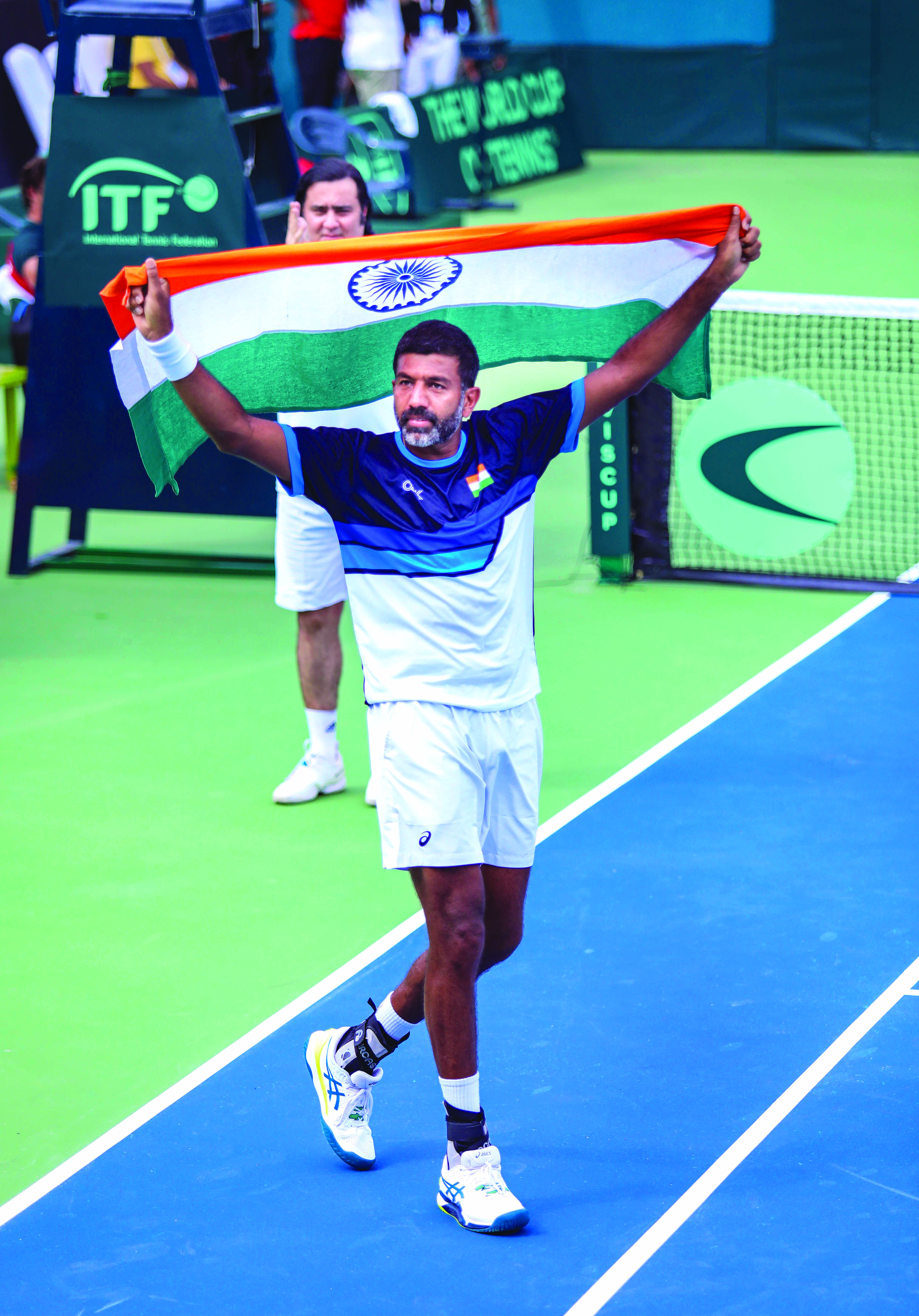 Bopanna ends Davis Cup career on high, India win 3-1 against Morocco