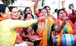 BJP Mahila Morchas Delhi unit thanks PM Modi for introducing womens reservation bill