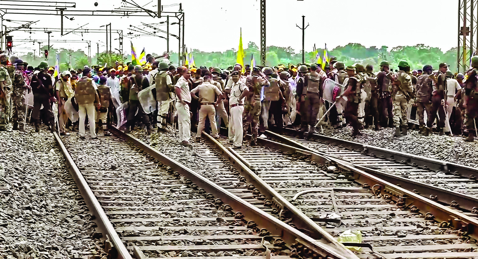 Trains cancelled, diverted due to Kurmi community agitation Trains cancelled, diverted due to Kurmi community agitation
