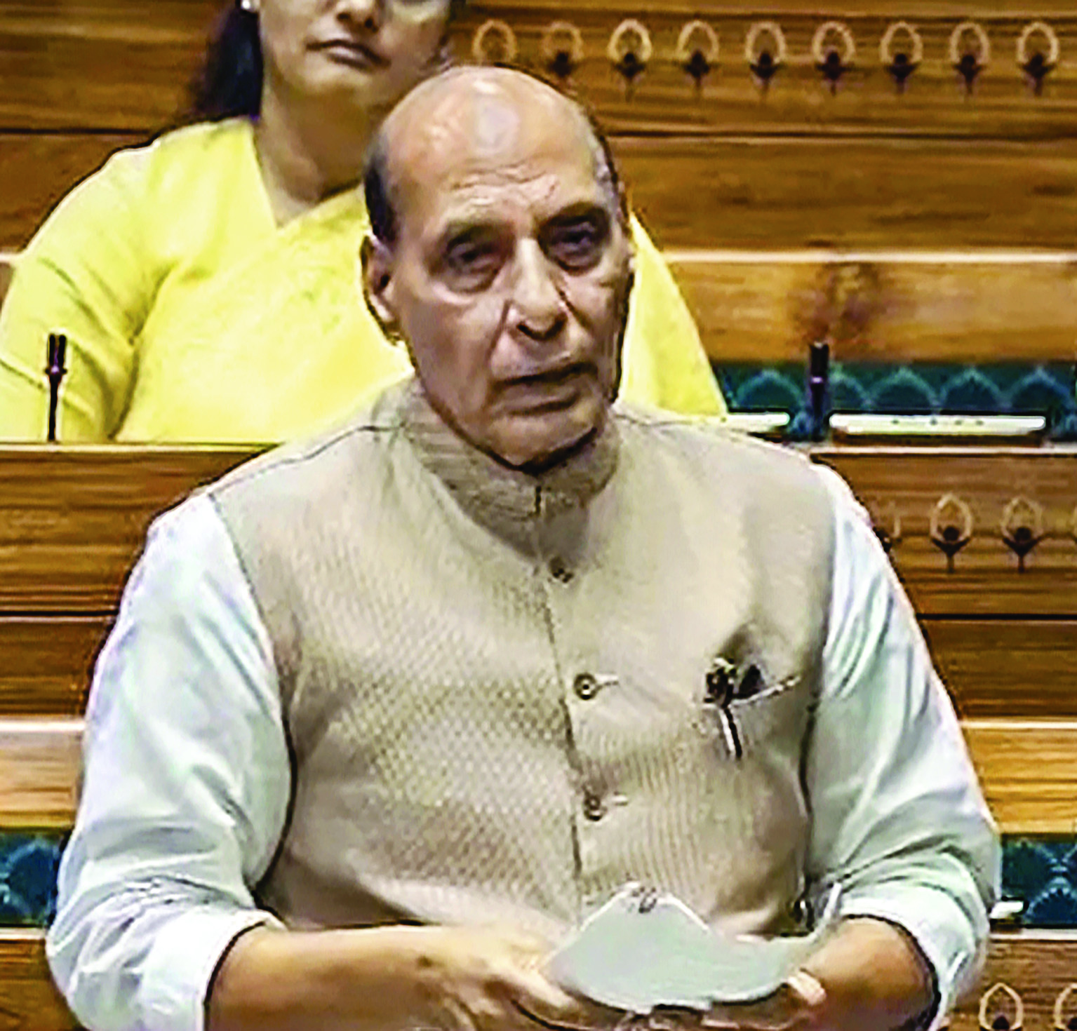 Ready to discuss China issue with full courage, says Rajnath in LS