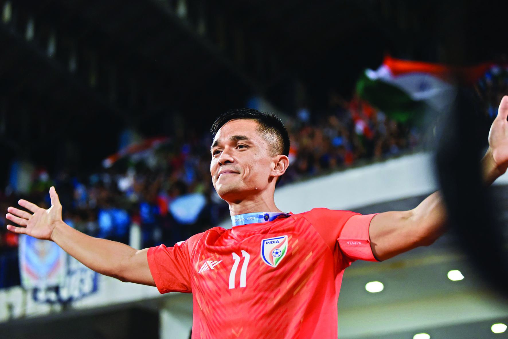Chhetri strikes down B’desh, keeps India’s Asian Games hopes alive Chhetri strikes down B’desh, keeps India’s Asian Games hopes alive