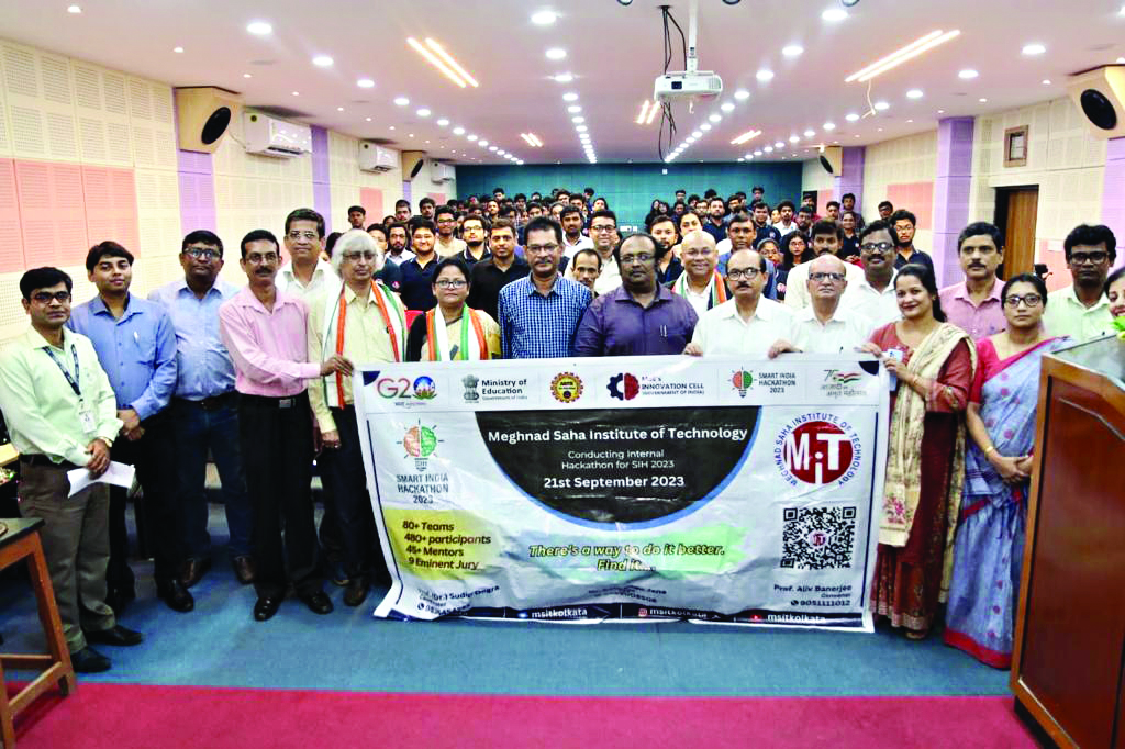 Meghnad Saha Institute of Technology hosts Smart India Hackathon 2023 Meghnad Saha Institute of Technology hosts Smart India Hackathon 2023